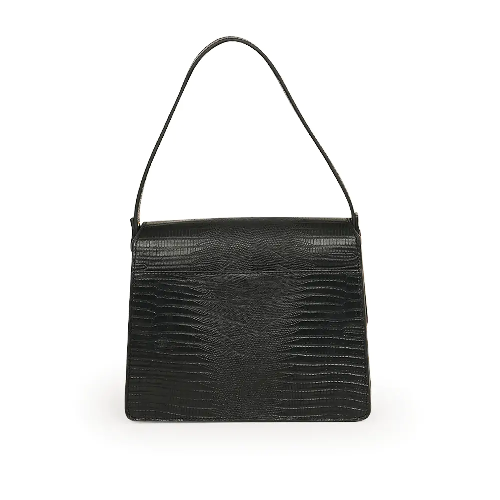 Steez_Crocodile_Rectangle_Leather_Shoulder_Bag_Bangldesh_Back Crocodile Square