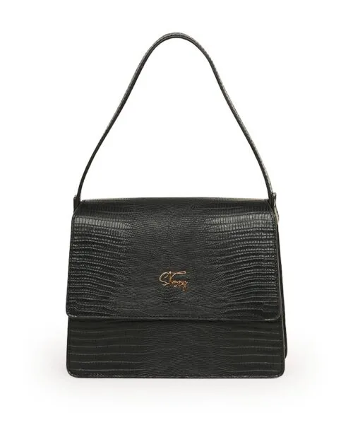 Steez_Crocodile_Rectangle_Leather_Shoulder_Bag_Bangldesh_Front Crocodile Square
