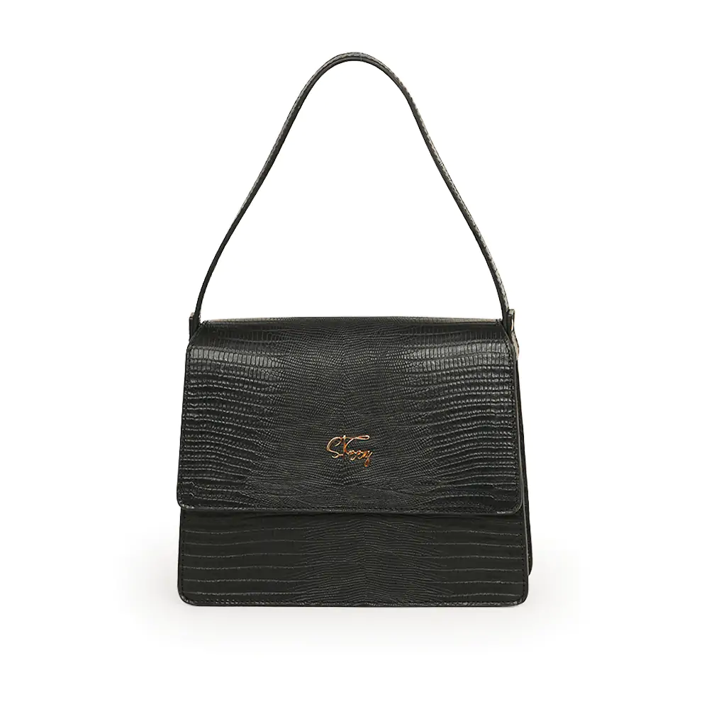 Steez_Crocodile_Rectangle_Leather_Shoulder_Bag_Bangldesh_Front Crocodile Square