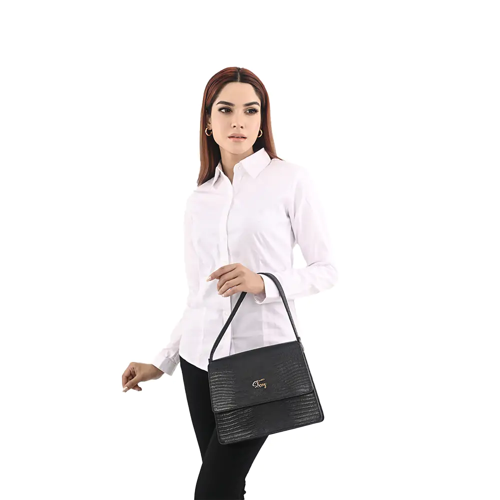 Steez_Crocodile_Rectangle_Leather_Shoulder_Bag_Bangldesh_Model Crocodile Square