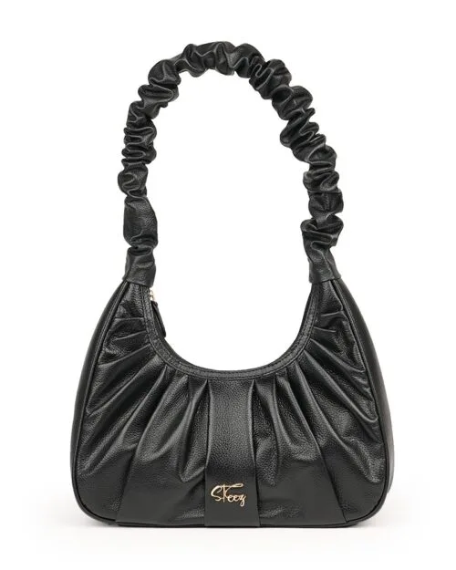 Steez_Frill_leather_Shoulder_Bag_Bangladesh_Front Frill Shoulder Bag