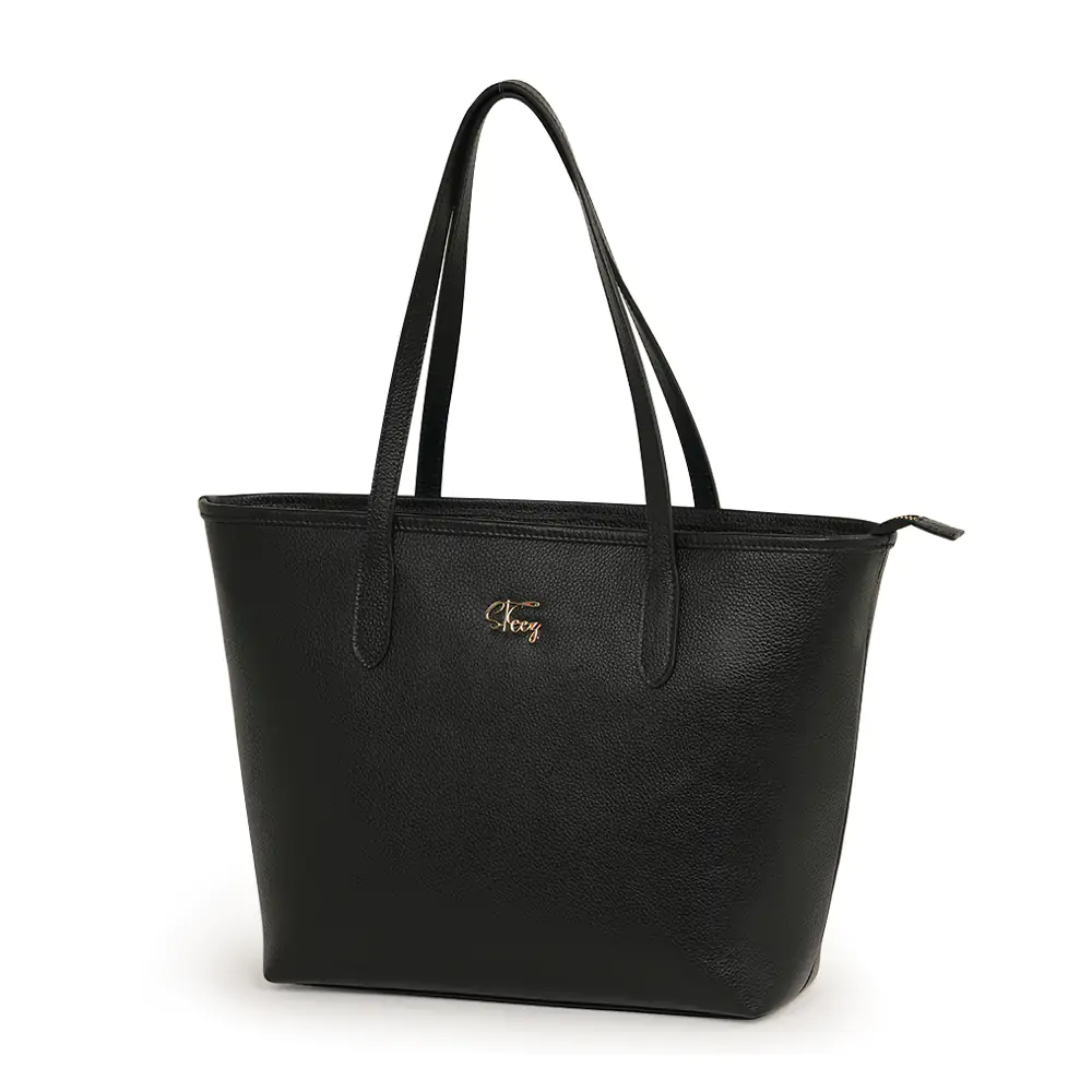 Steez_The_Basic_Leather_Tote_Bangladesh_Tilted The Steez Basic Tote
