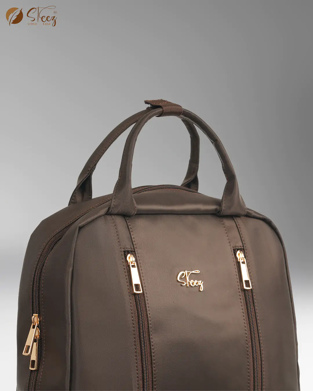 Chocolate - Logo (3) Classic Waterproof Backpack with Zipper