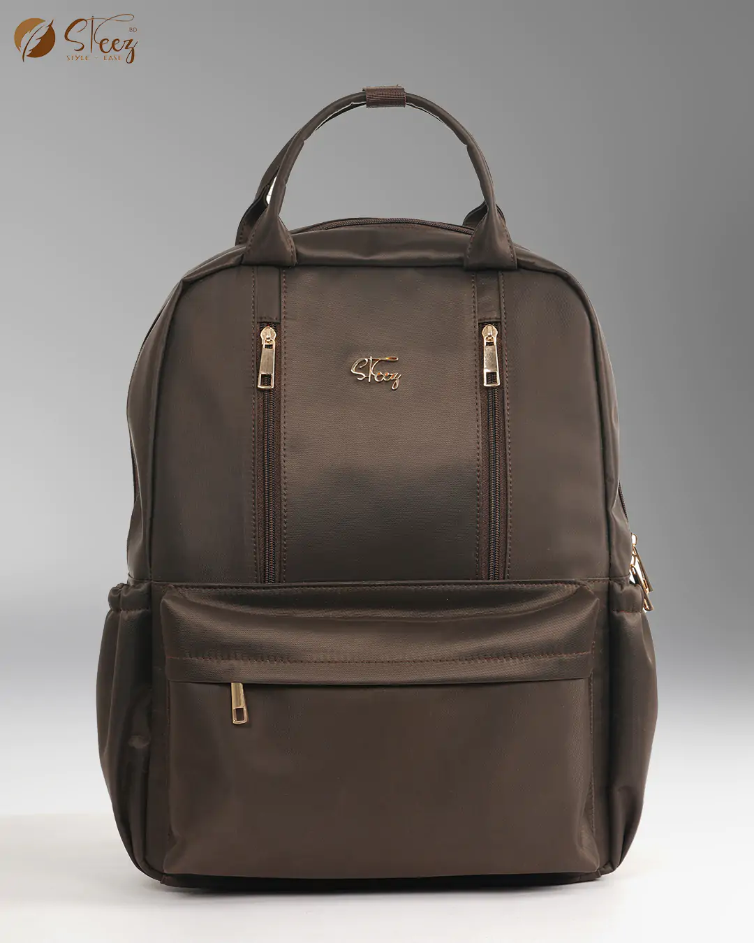 Chocolate - Logo Classic Waterproof Backpack with Zipper
