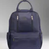 NavyBlue - Logo Classic Waterproof Backpack with Zipper