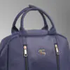 NavyBlue - Logo (3) Classic Waterproof Backpack with Zipper