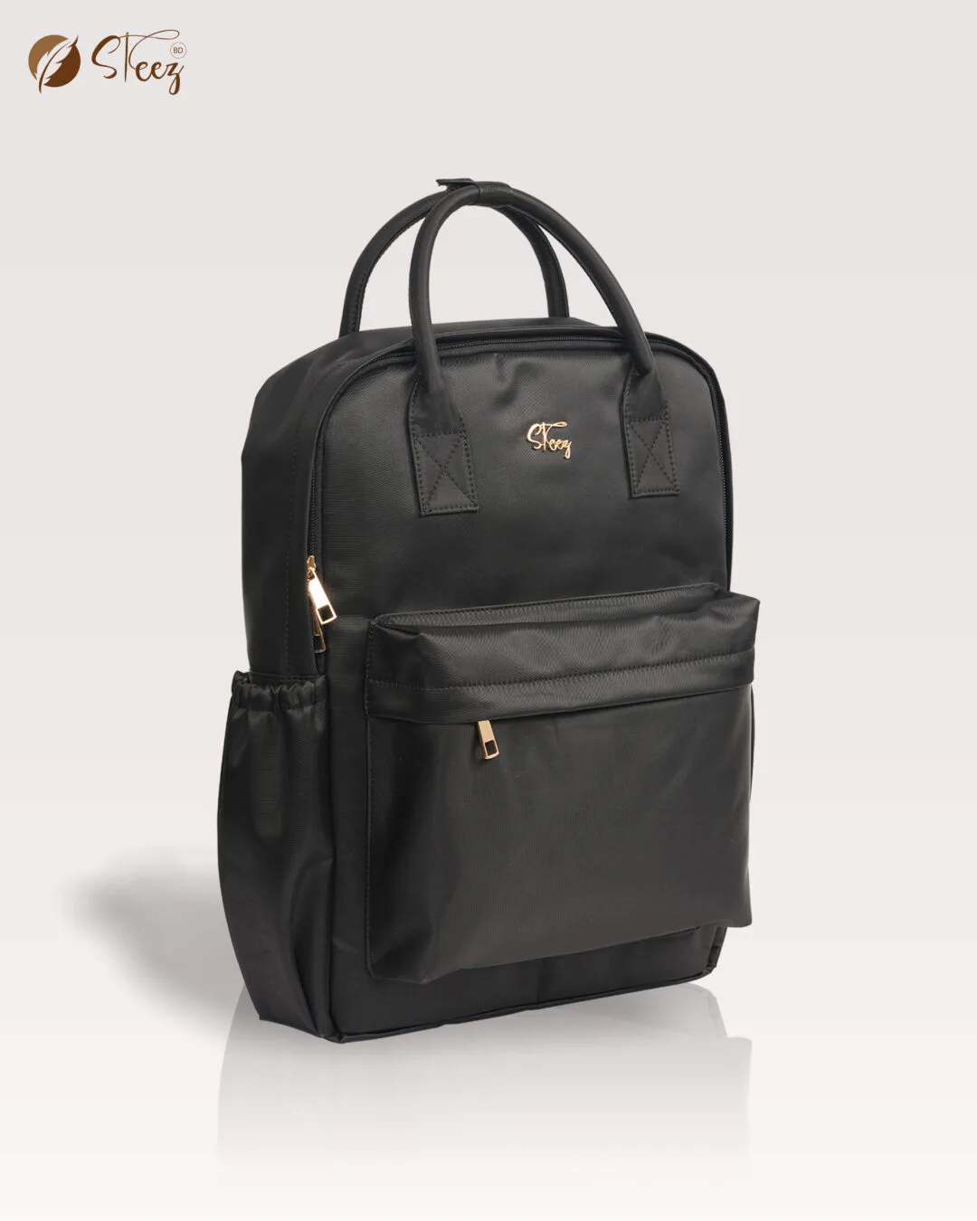 Web1=black Classic Waterproof Backpack