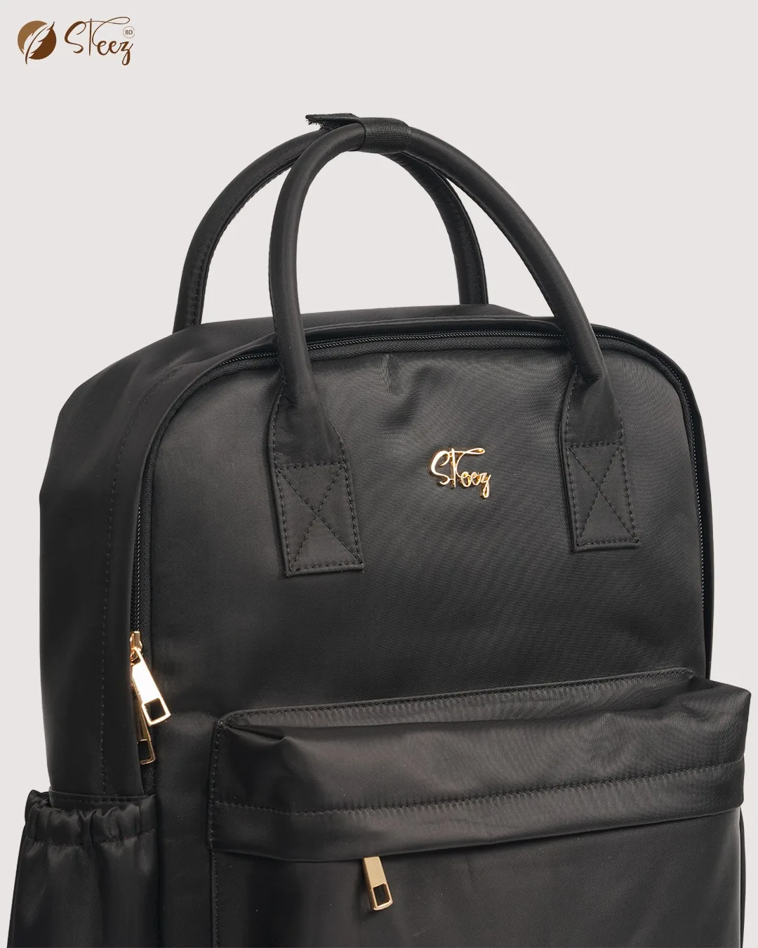 Web2=black Classic Waterproof Backpack