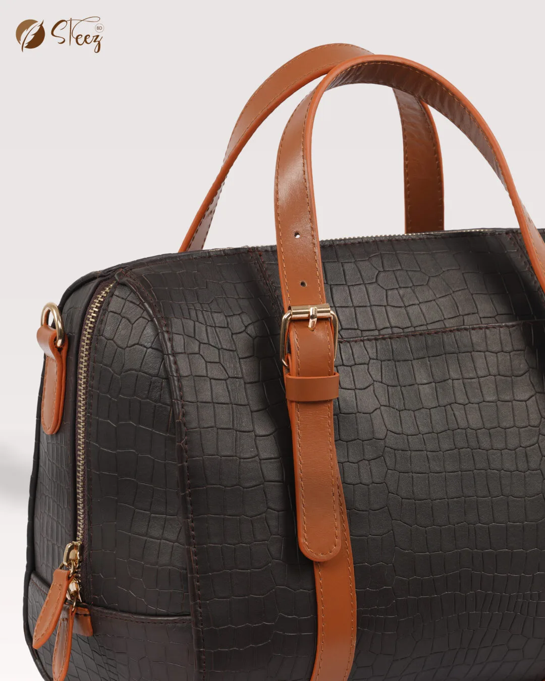 Web-2 Crocodile Duffel Bag