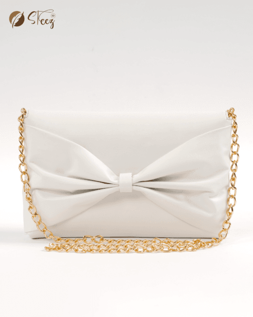 Bow Clutch Bag